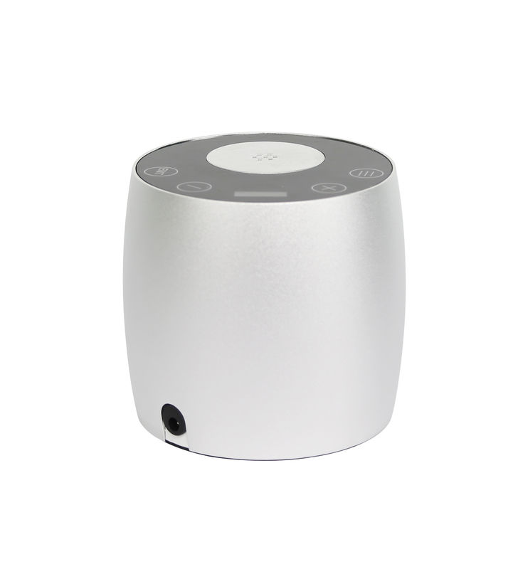 Essential oil diffuser mini diffuser 60ml portable silver aluminum